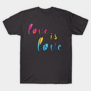 Love is Love - Pansexual Pride T-Shirt